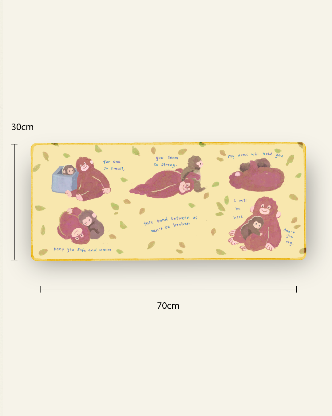 KOWA X MARGAUX PUNCH MONKEY DESKMAT