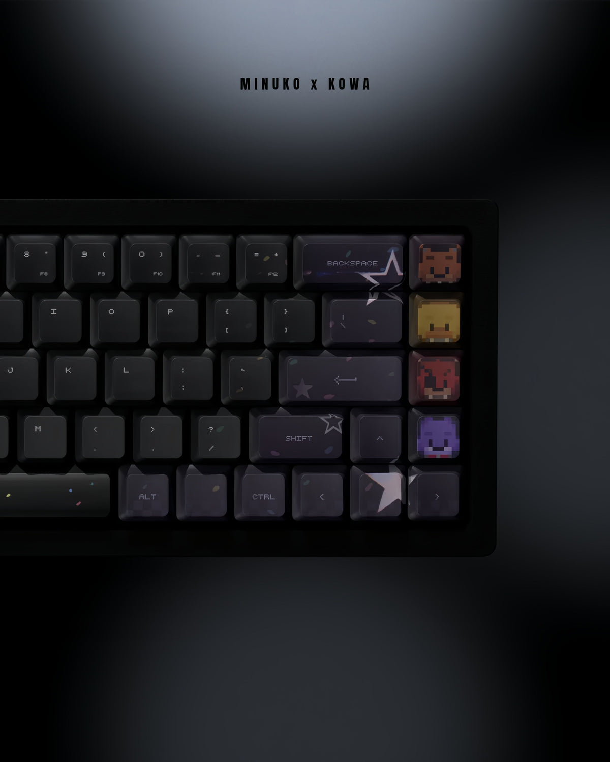 KOWA X MINUKO FREDDY NIGHT KEYCAP SET