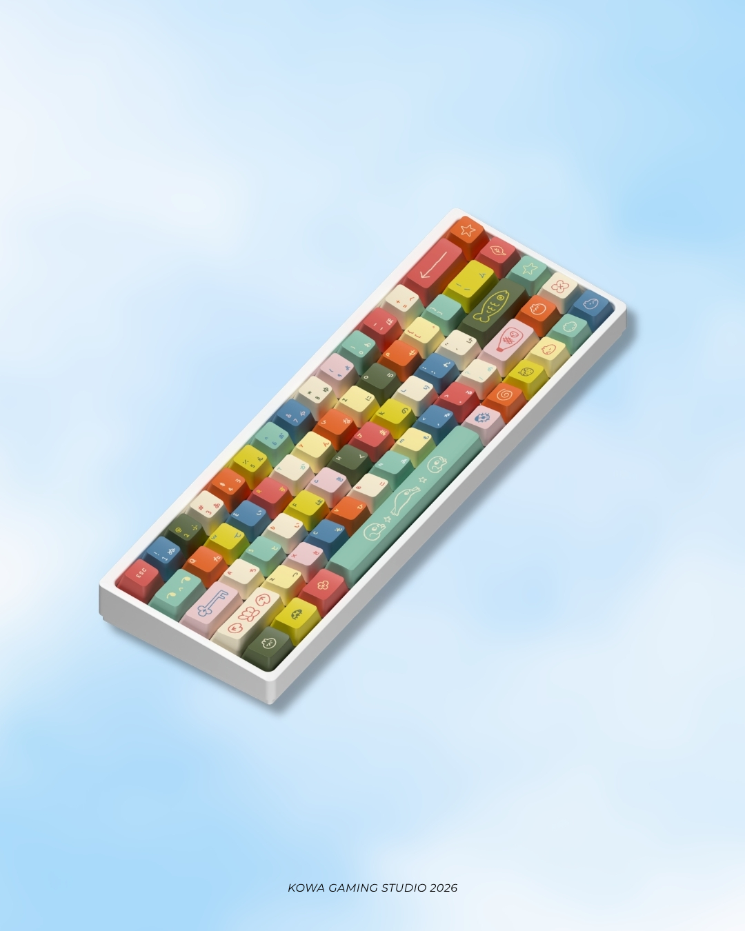 KOWA X BUDLEIAAA KEYCAP SET