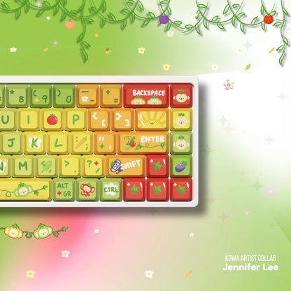 KOWA X CLOVERLEAFPIE KEYCAP SET