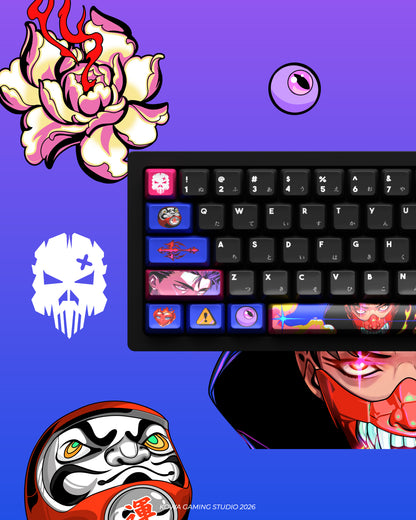 KOWA X HEYMOONLY KEYCAP SET