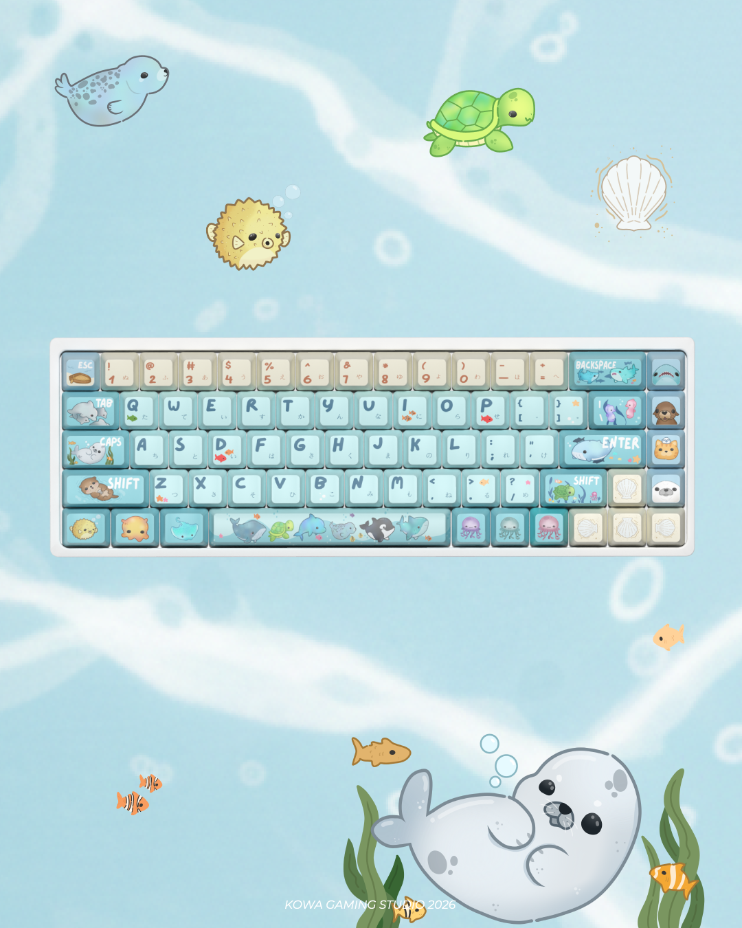KOWA X LINNSWORLD KEYCAP SET