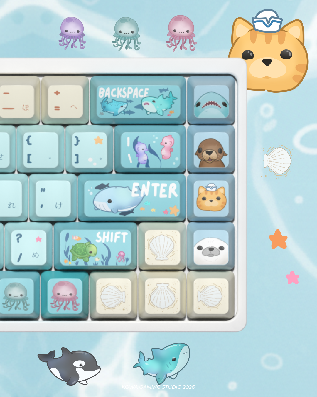 KOWA X LINNSWORLD KEYCAP SET