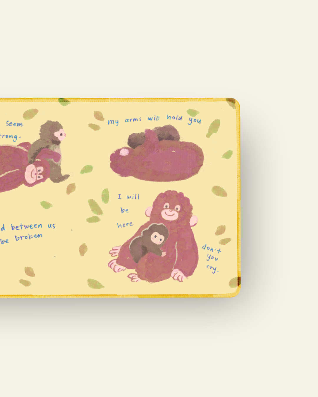 KOWA X MARGAUX PUNCH MONKEY DESKMAT