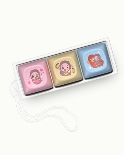 KOWA X NYANKOMACLUB KEYCAP KEYCHAIN