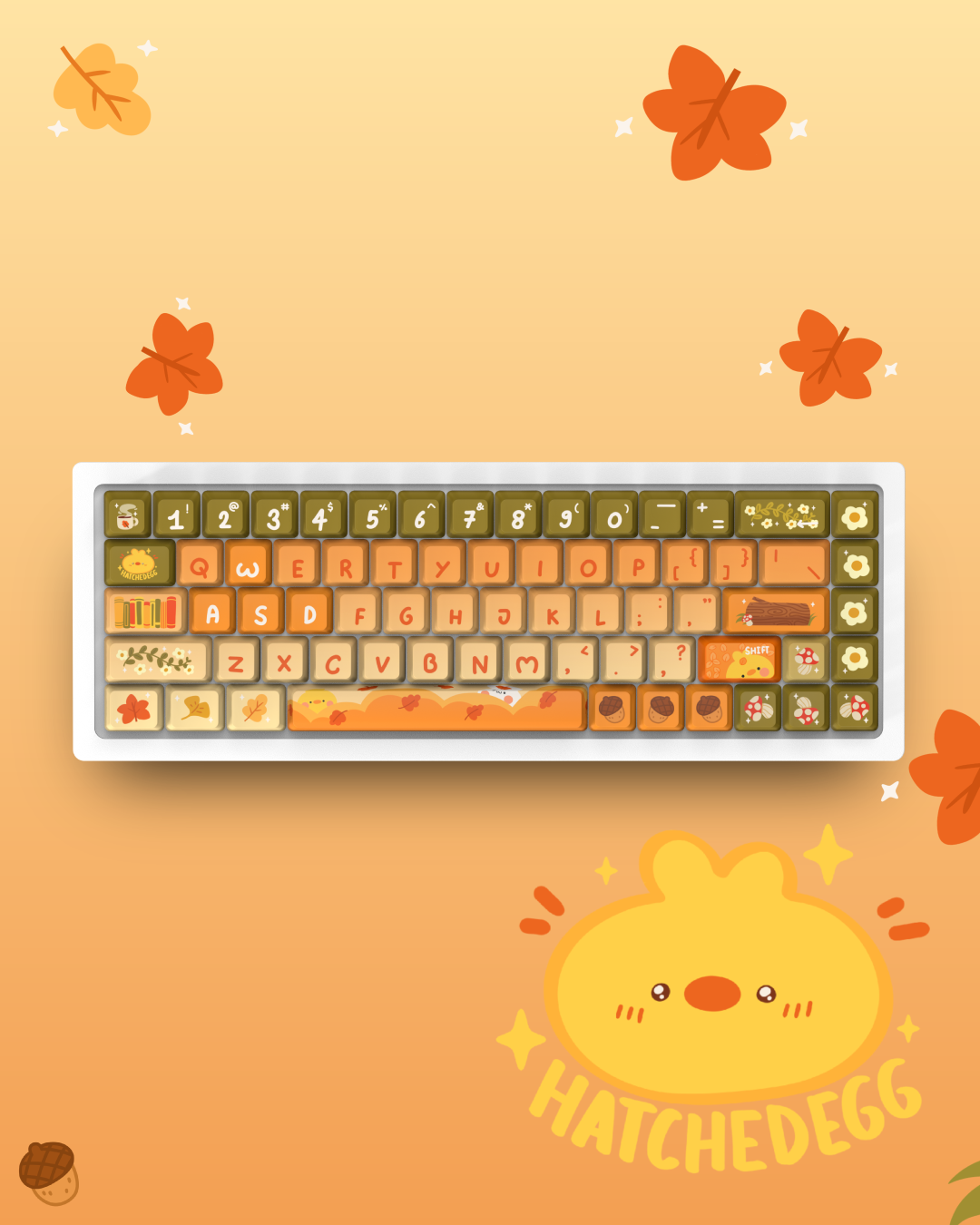 KOWA X HATCHEDEGG KEYCAP SET