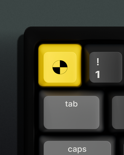 KOWA X MELCGRAPHIC CRASHTEST KEYCAP SET