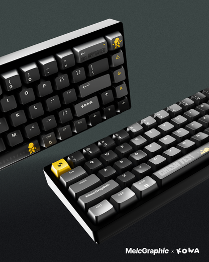 KOWA X MELCGRAPHIC CRASHTEST KEYCAP SET