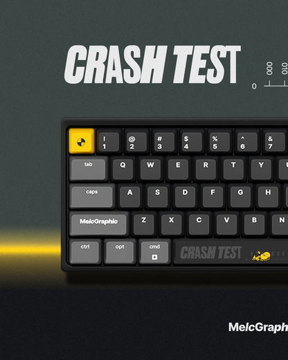 KOWA X MELCGRAPHIC CRASHTEST KEYCAP SET