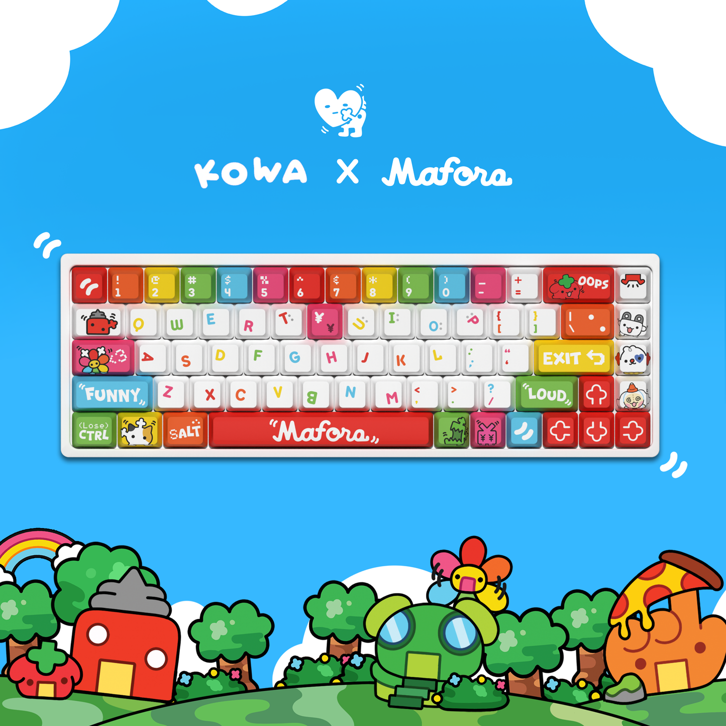 KOWA X MAFORA KEYCAP SET