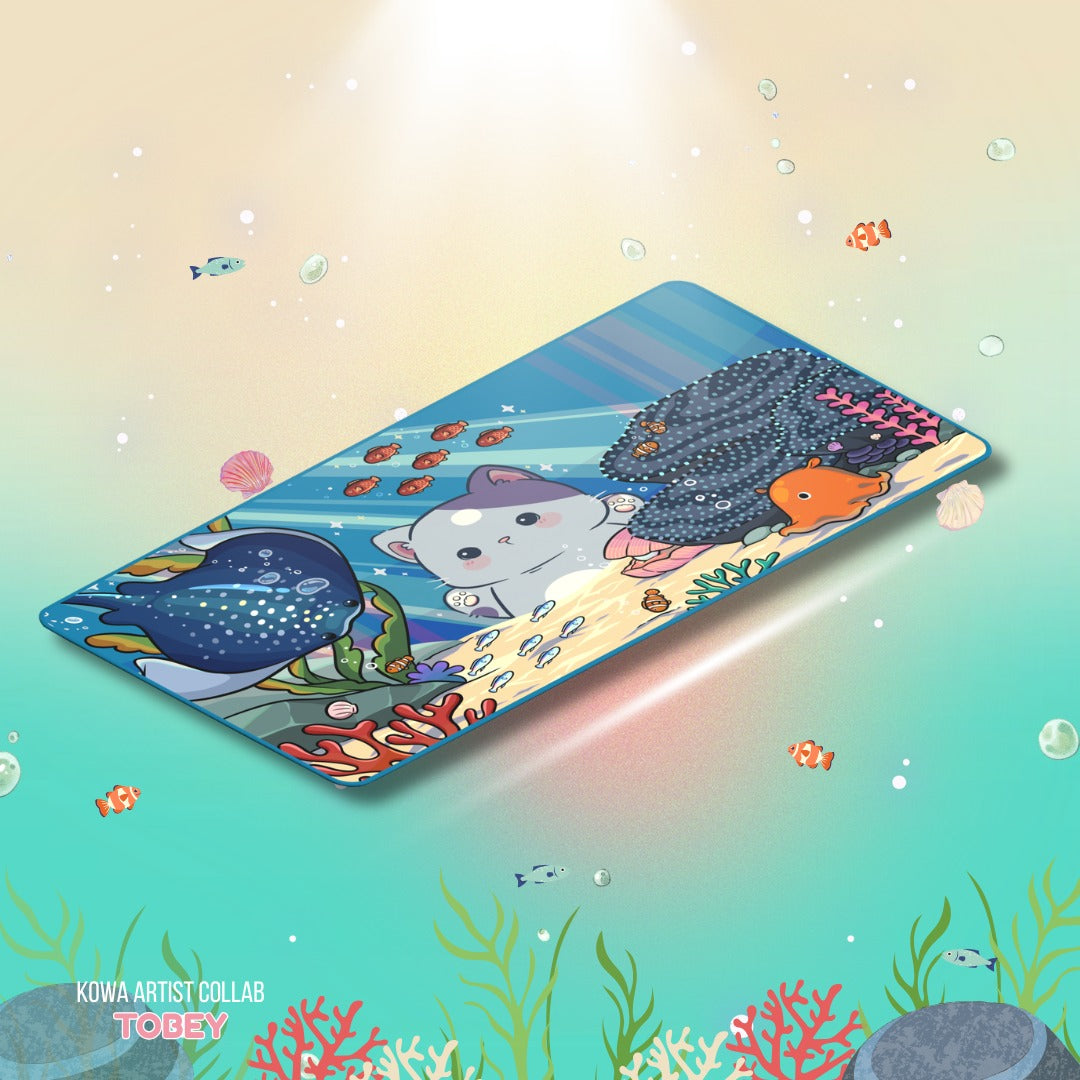 KOWA X TOBEY AQUARIA DESKMAT