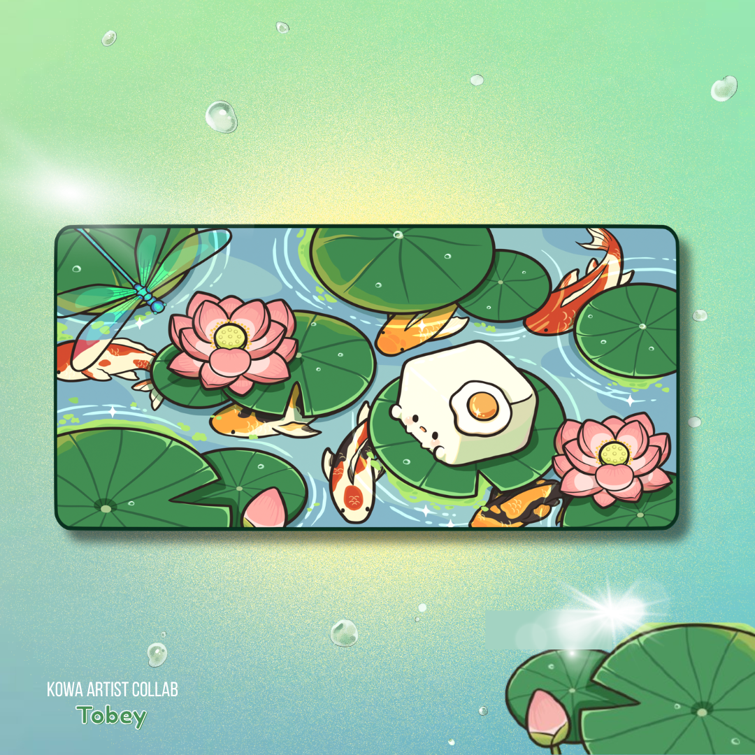 KOWA X TOBEY LOTUS REVERIE DESKMAT