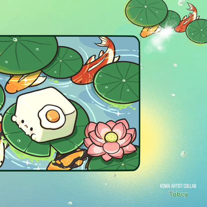 KOWA X TOBEY LOTUS REVERIE DESKMAT