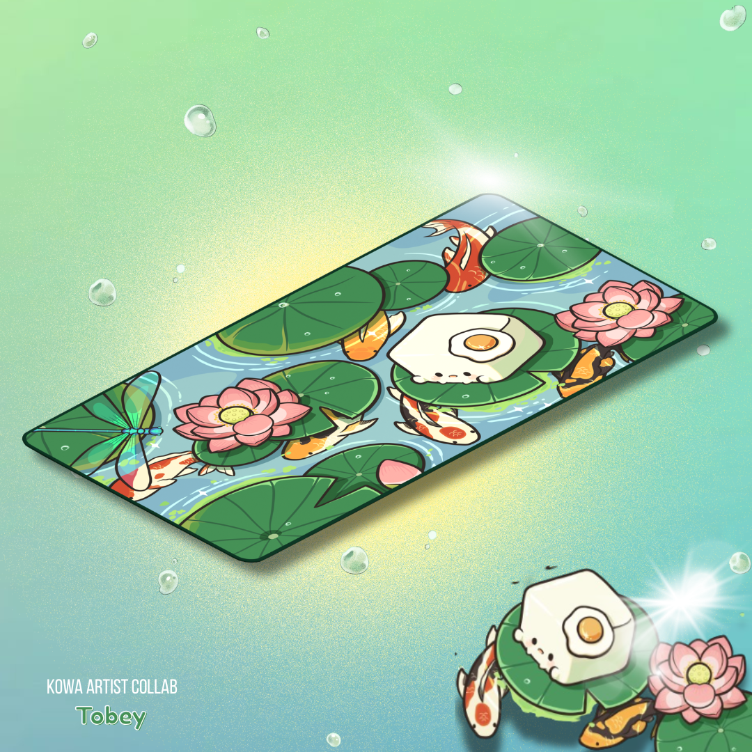 KOWA X TOBEY LOTUS REVERIE DESKMAT