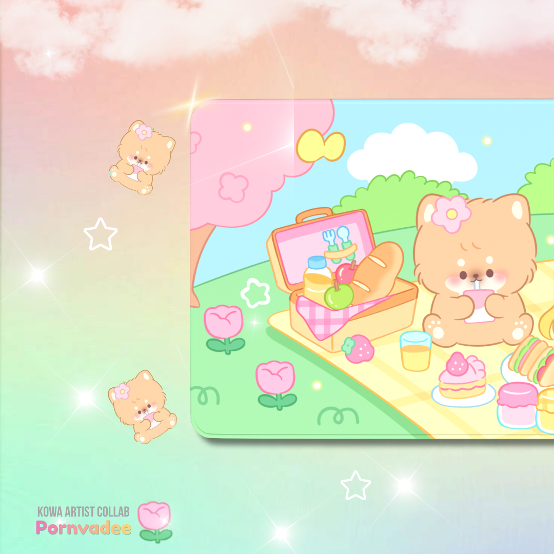 KOWA X MILKYCHUCHU DESKMAT