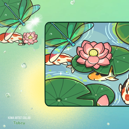 KOWA X TOBEY LOTUS REVERIE DESKMAT