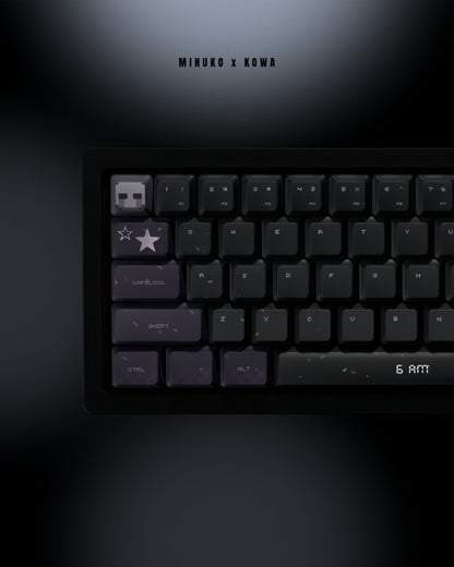 KOWA X MINUKO FREDDY NIGHT KEYCAP SET