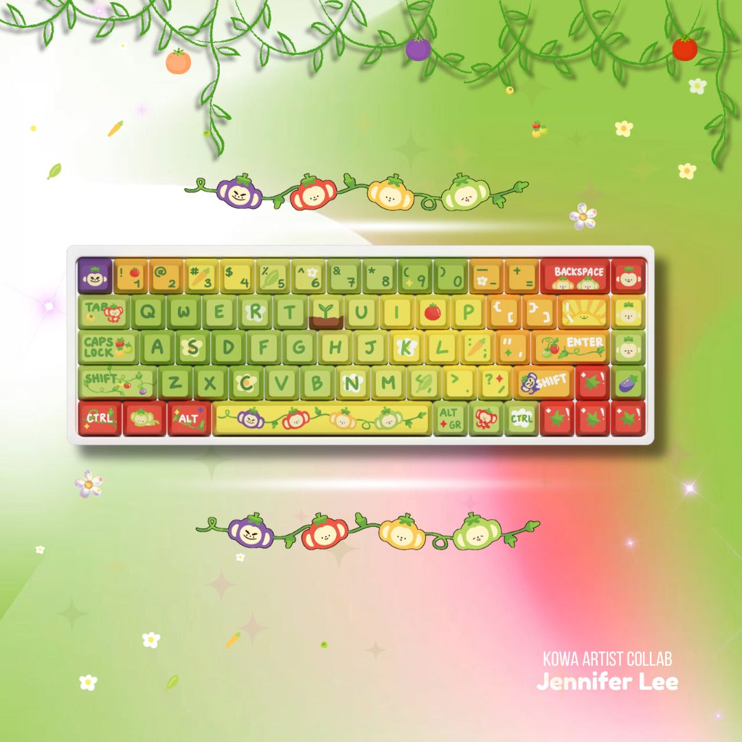 KOWA X CLOVERLEAFPIE KEYCAP SET