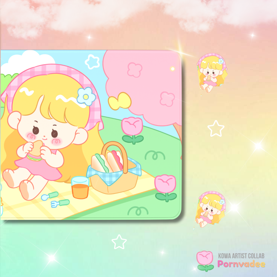 KOWA X MILKYCHUCHU DESKMAT