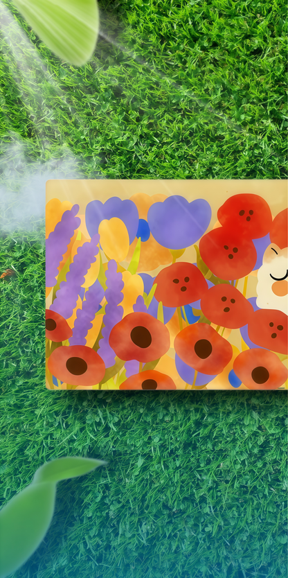 KOWA X BAMBINARISA FLOWERS FIELD DESKMAT