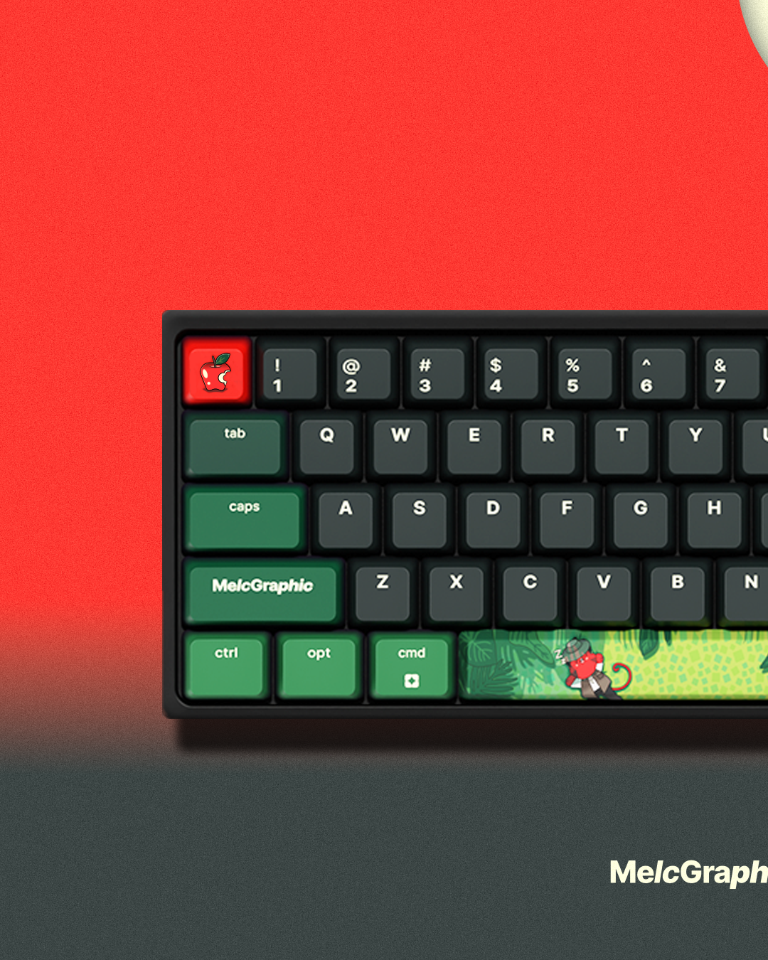 KOWA X MELCGRAPHIC FOREST KEYCAP SET